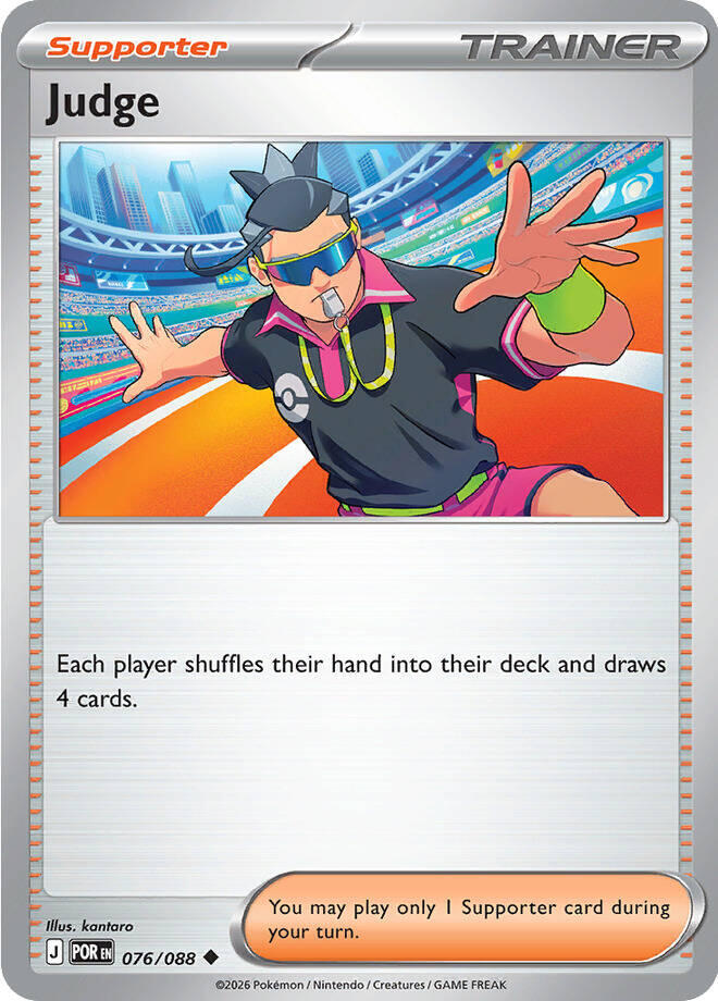 judge reverse holofoil - Perfect Order