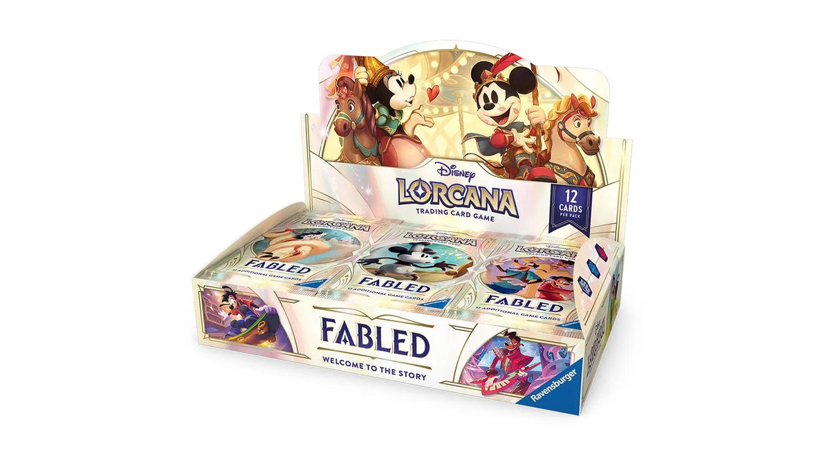 Disney Lorcana Fabled Booster Box — sealed Disney Lorcana booster box