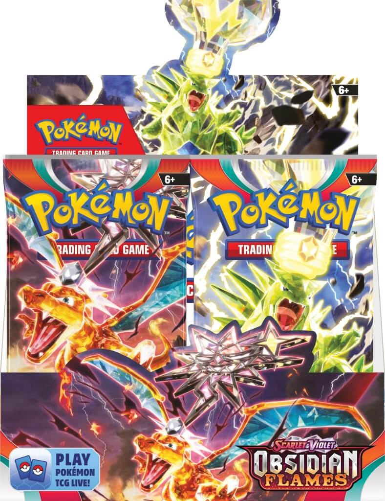 POKÉMON - Scarlet & Violet 3 - Obsidian Flames - Booster Box