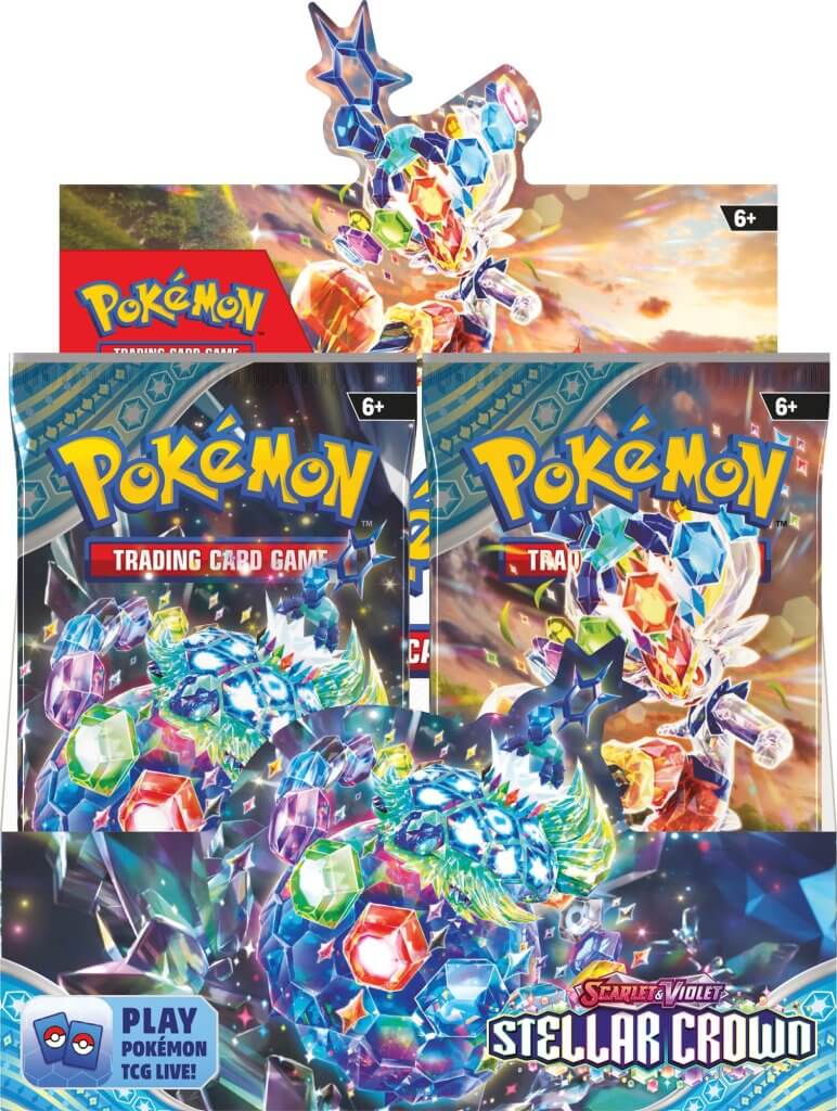 POKÉMON - Scarlet & Violet 7- Stellar Crown - Booster Box