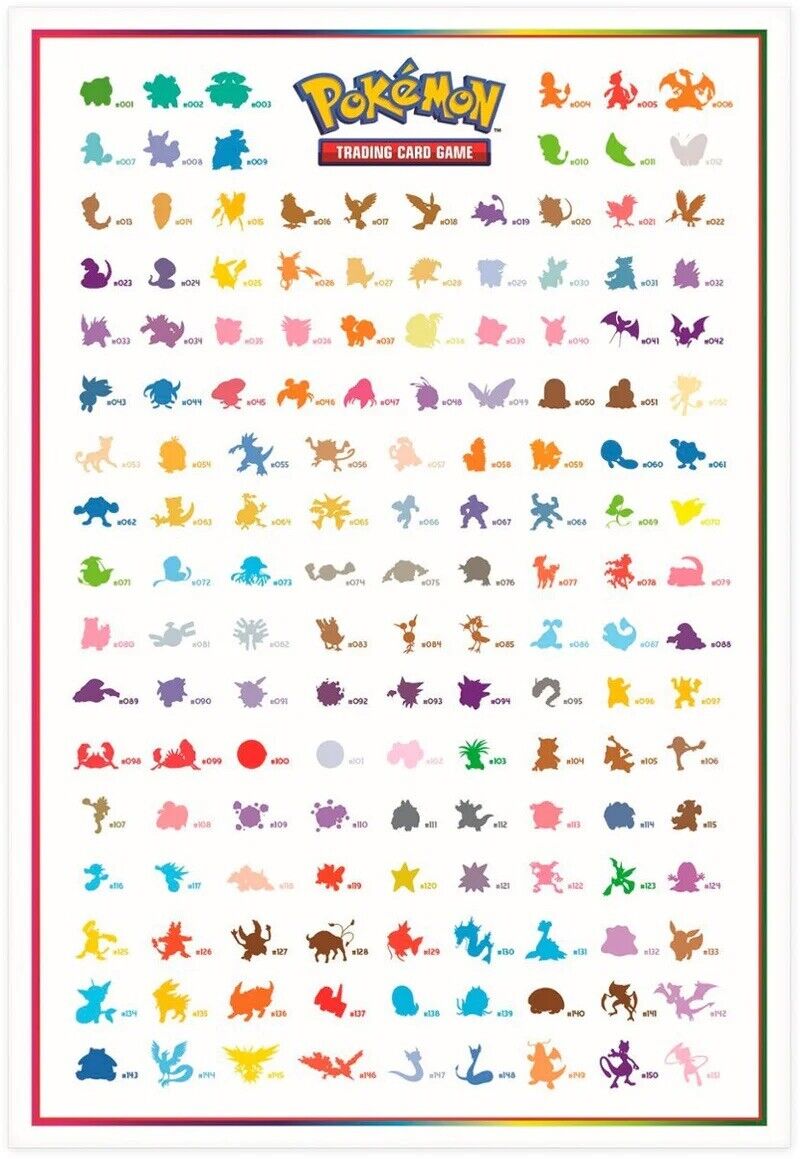 Pokemon - Scarlet and Violet - 151 Poster Collection
