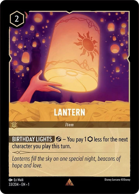 Lorcana The First Chapter Lantern #33/204
