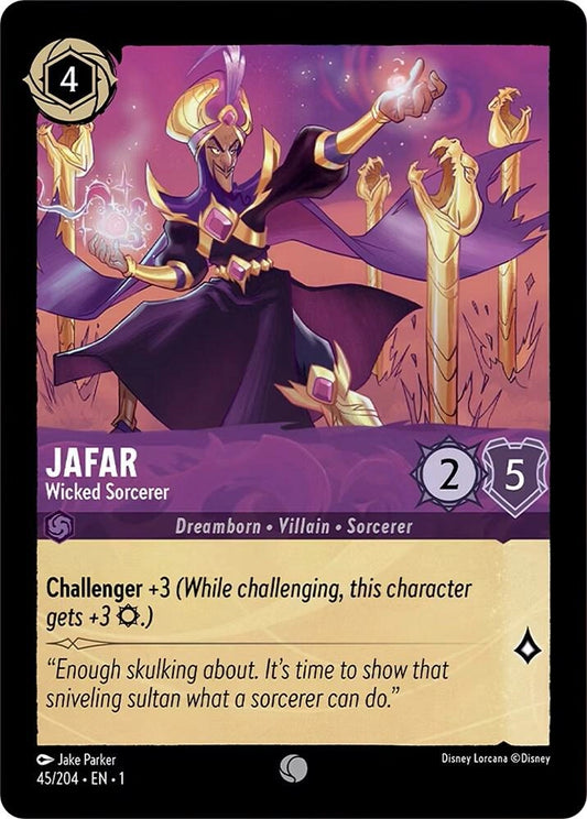 Lorcana The First Chapter Jafar - Wicked Sorcerer #45/204