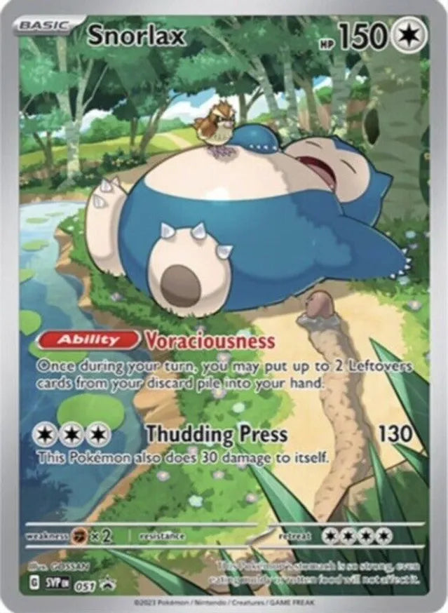 Pokemon Scarlet & Violet Promos Snorlax #051 — Pokémon card