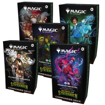 Magic The Gathering Commander: Secrets of Strixhaven Secrets of Strixhaven Commander Deck Case