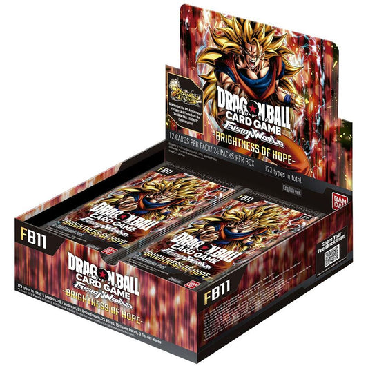 Dragon Ball Fusion World Dragonball Super - FB11 - Brightness of Hope - Booster Box - NEW SEALED