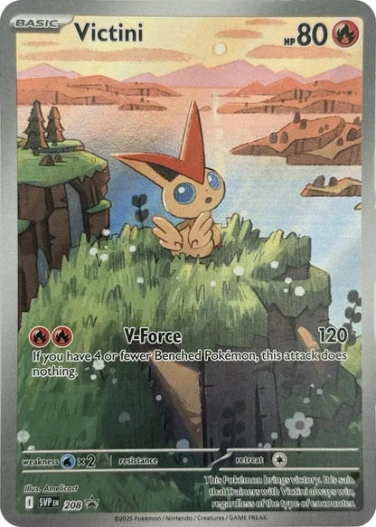 Pokemon Scarlet & Violet Promos Victini #208 — Pokémon card