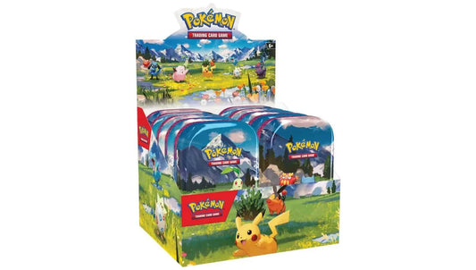 Pokemon Ascended Heroes Mini Tin Display — sealed Pokémon tin
