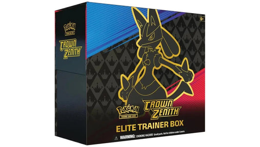 Pokemon Crown Zenith Elite Trainer Box — sealed Pokémon elite trainer box