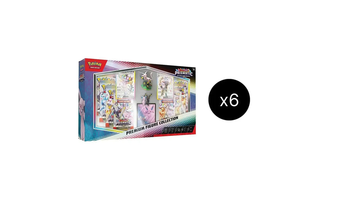 Pokemon Prismatic Evolutions Premium Figure Collection Case — sealed Pokémon case
