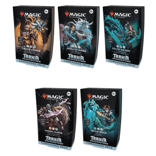 Magic: The Gathering - Tarkir: Dragonstorm Commander Deck Set (All 5 Decks)