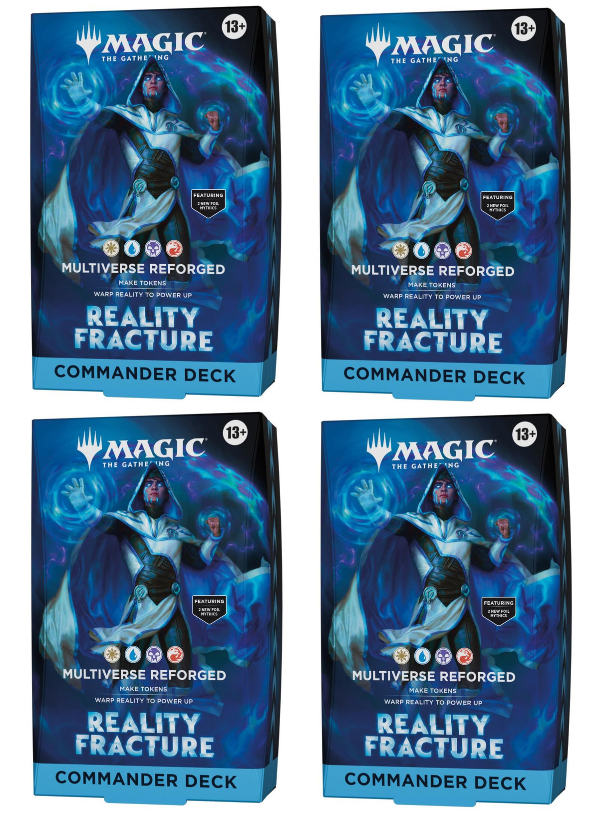 Commander: Reality Fracture Magic The Gathering - Reality Fracture - Commander Deck Set of 4 - PRE ORDER