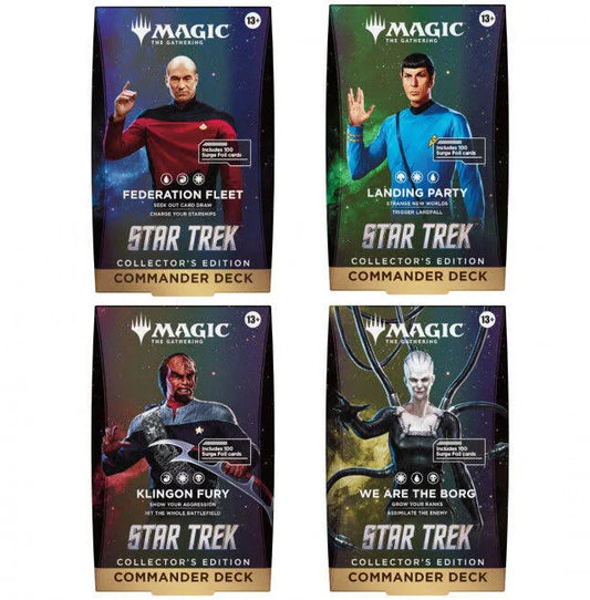 Magic The Gathering Commander: Star Trek MTG - Star Trek - Collector Commander Deck Case - PREORDER 13/11
