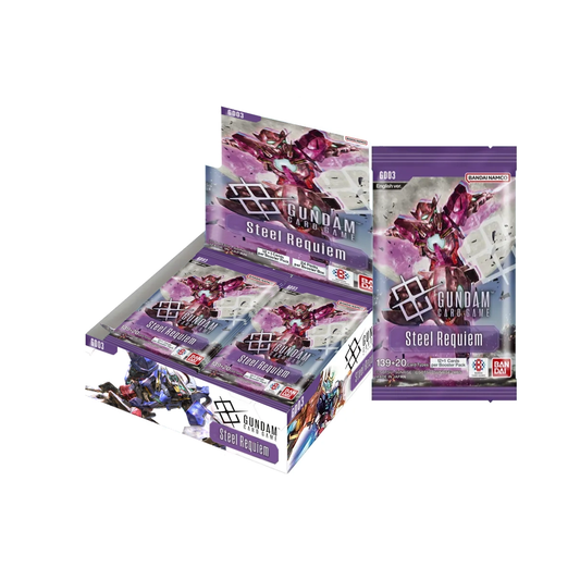 Gundam Card Game - Steel Requiem (GD03) Booster Box