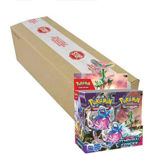POKÉMON - Scarlet & Violet 5 - Temporal Forces - Booster Box Case